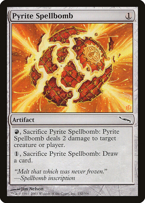 Pyrite Spellbomb - Mirrodin - 232