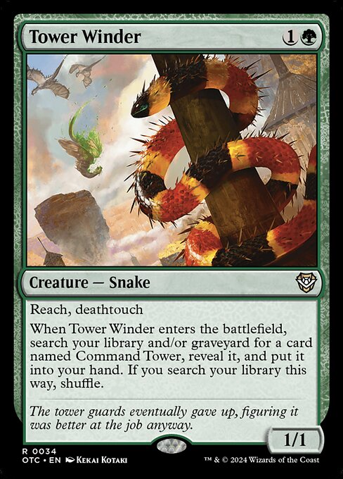 Tower Winder - Outlaws of Thunder Junction Commander - 34
