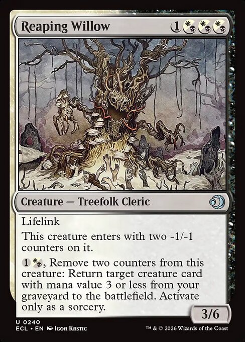 Reaping Willow - Lorwyn Eclipsed - 240