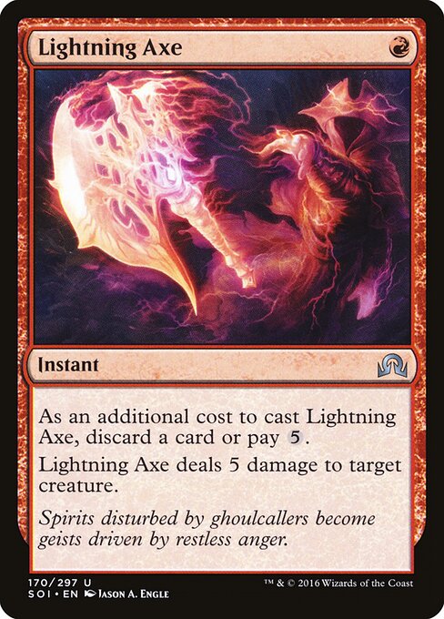 Lightning Axe - Shadows over Innistrad - 170