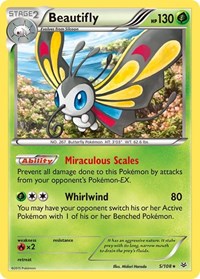 Beautifly - XY - Roaring Skies - 5/108