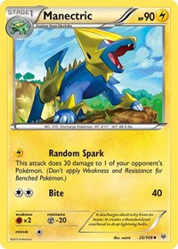 Manectric - XY - Roaring Skies - 25/108