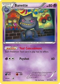 Banette (31) - XY - Roaring Skies - 31/108