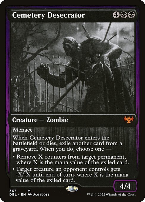 Cemetery Desecrator - Innistrad: Double Feature - 367