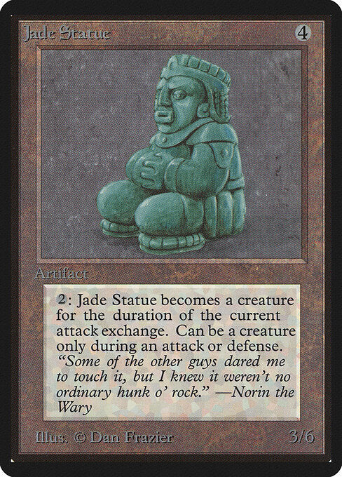Jade Statue - Limited Edition Beta - 254