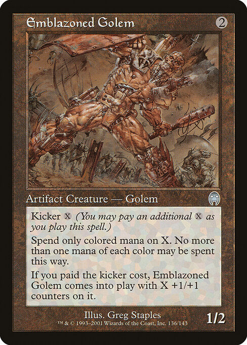 Emblazoned Golem - Apocalypse - 136