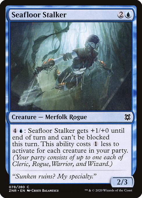 Seafloor Stalker - Zendikar Rising - 78