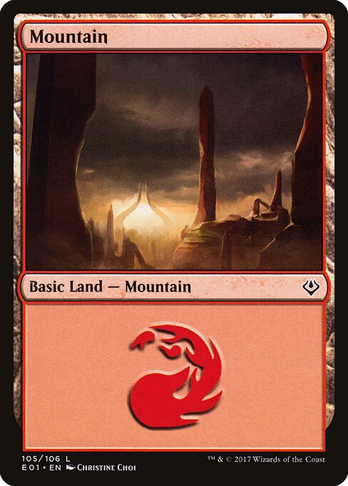 Mountain - Archenemy: Nicol Bolas - 105