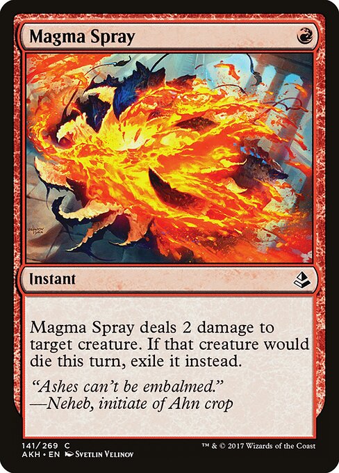 Magma Spray - Amonkhet - 141