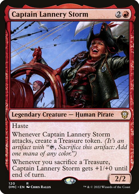 Captain Lannery Storm - Dominaria United Commander - 120