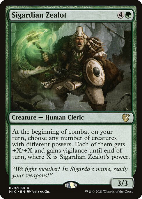 Sigardian Zealot - Midnight Hunt Commander - 29