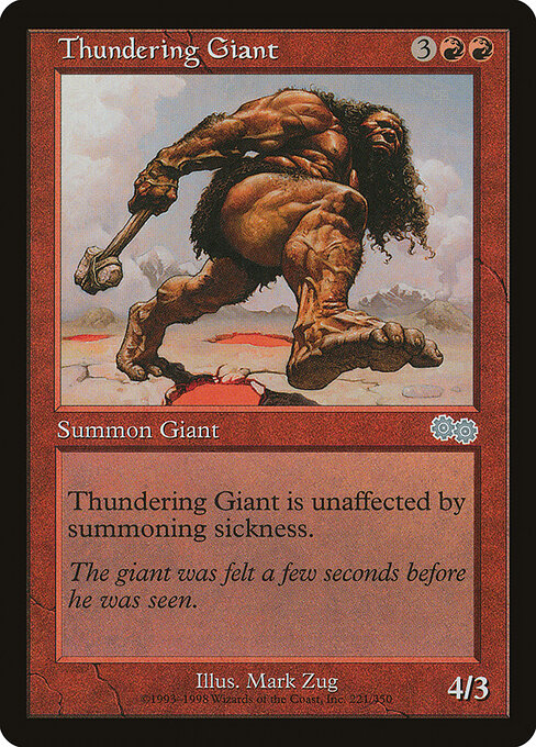 Thundering Giant - Urza's Saga - 221