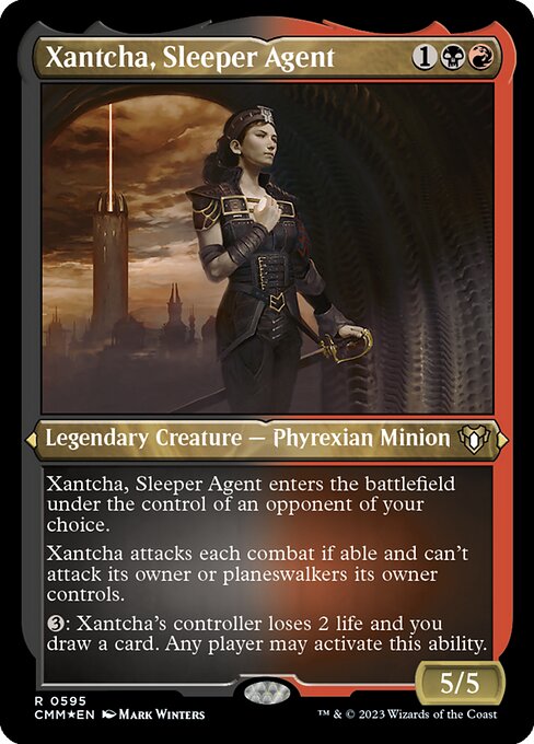 Xantcha, Sleeper Agent - Commander Masters - 595