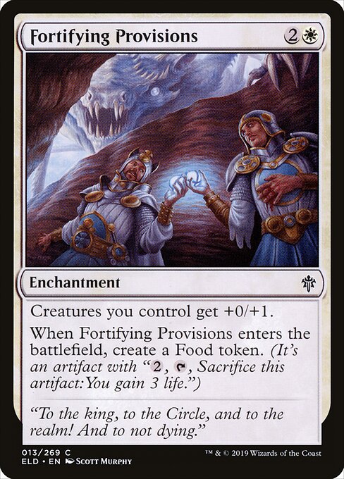 Fortifying Provisions - Throne of Eldraine - 13