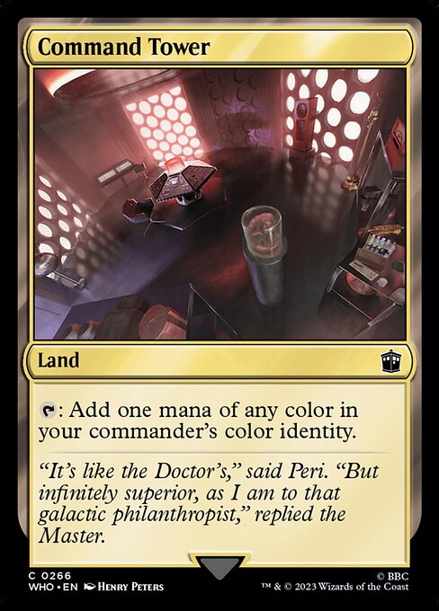 Command Tower - Doctor Who - 266