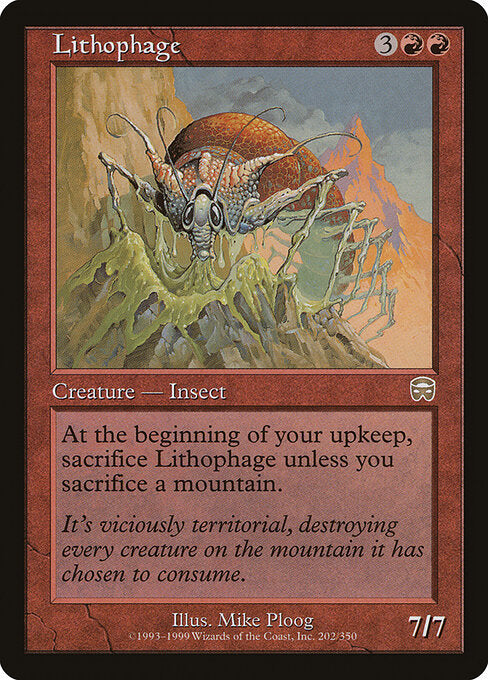 Lithophage - Mercadian Masques - 202
