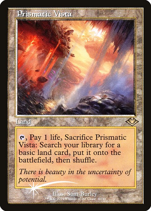 Prismatic Vista - Modern Horizons 1 Timeshifts - 40