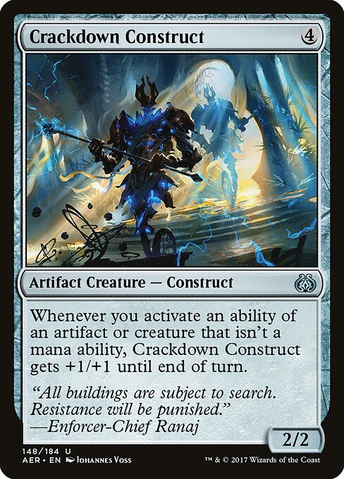 Crackdown Construct - Aether Revolt - 148