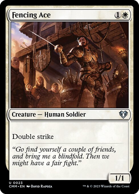 Fencing Ace - Commander Masters - 23