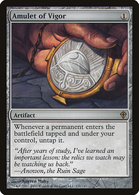Amulet of Vigor - Worldwake - 121