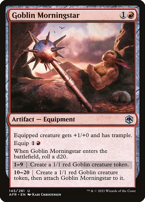 Goblin Morningstar - Adventures in the Forgotten Realms - 145