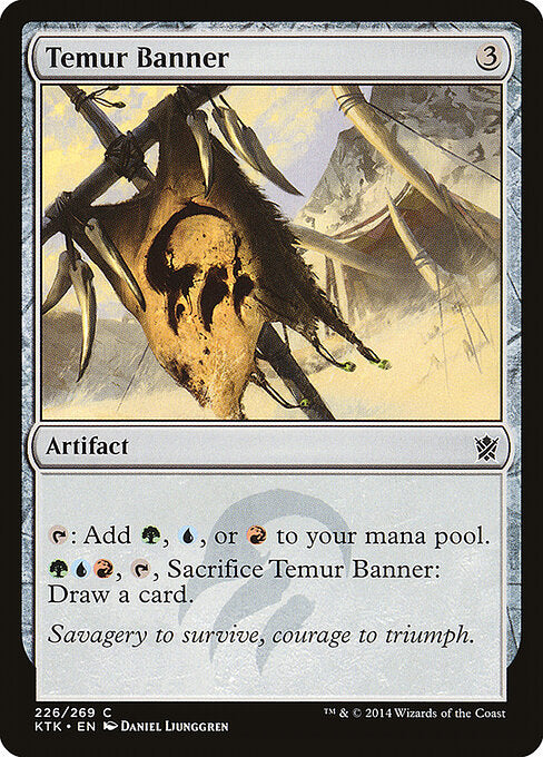 Temur Banner - Khans of Tarkir - 226