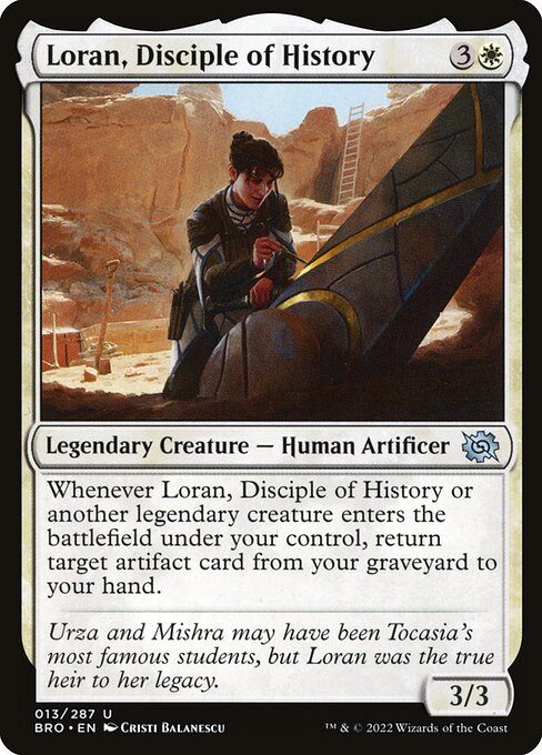 Loran, Disciple of History - The Brothers' War - 13