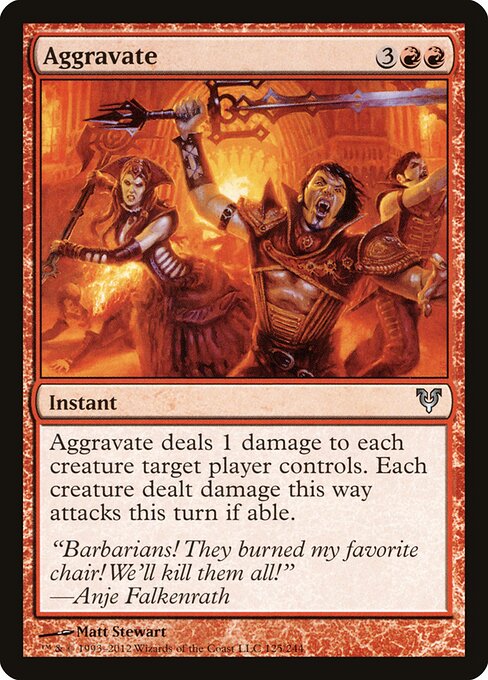 Aggravate - Avacyn Restored - 125