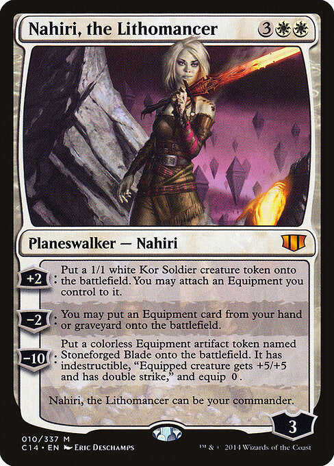 Nahiri, the Lithomancer - Commander 2014 - 10