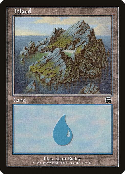 Island - Mercadian Masques - 336