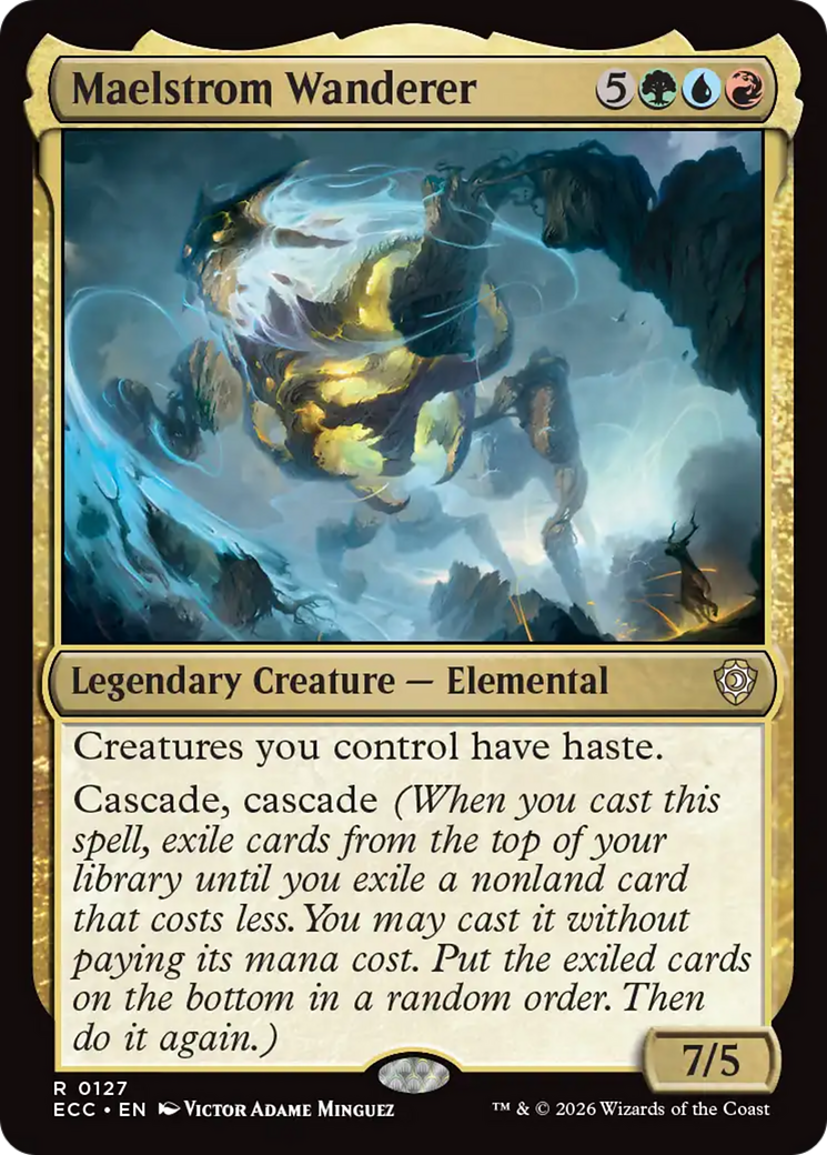 Maelstrom Wanderer [Lorwyn Eclipsed Commander]