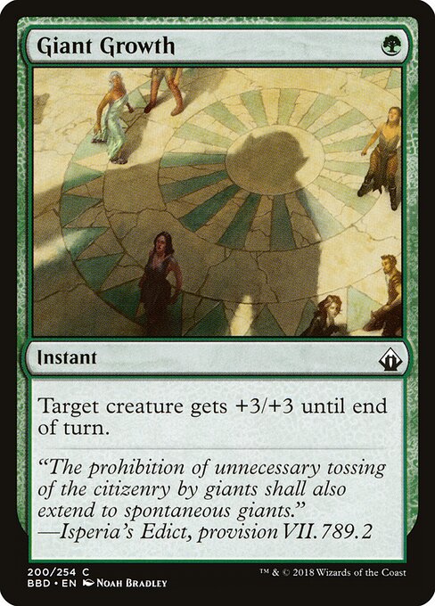 Giant Growth - Battlebond - 200