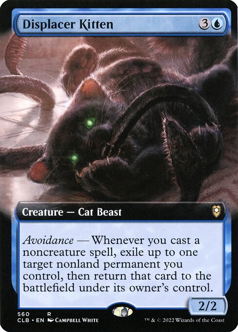 Displacer Kitten - Commander Legends: Battle for Baldur's Gate - 560