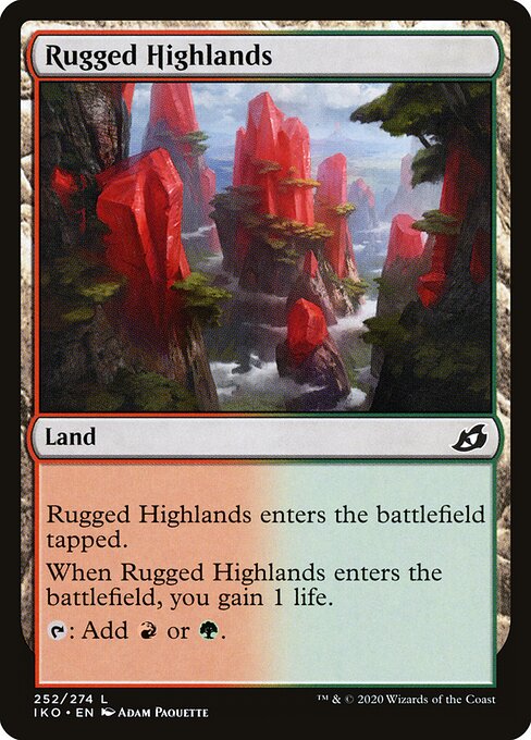 Rugged Highlands - Ikoria: Lair of Behemoths - 252