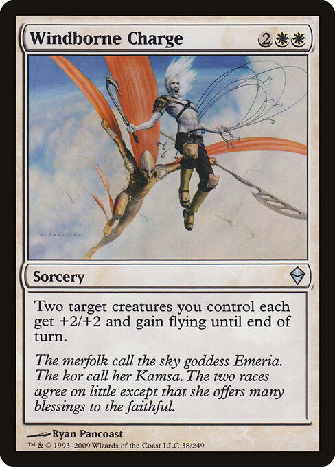 Windborne Charge - Zendikar - 38