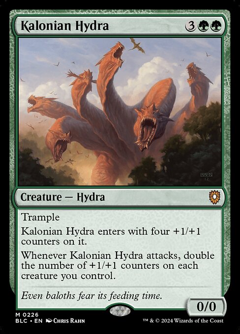 Kalonian Hydra - Bloomburrow Commander - 226