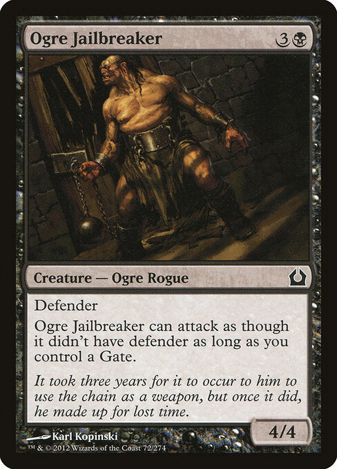 Ogre Jailbreaker - Return to Ravnica - 72