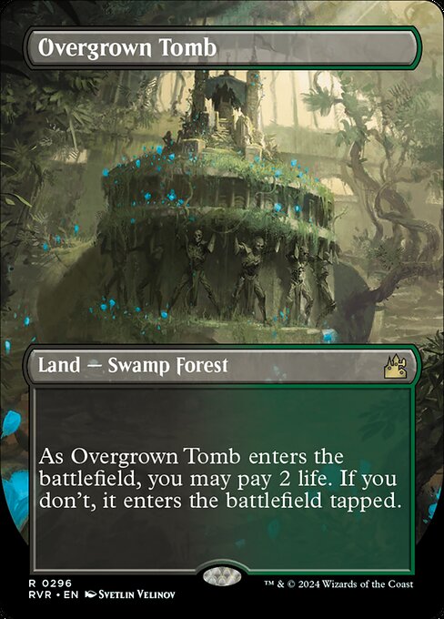 Overgrown Tomb - Ravnica Remastered - 296