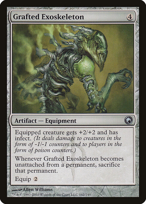 Grafted Exoskeleton - Scars of Mirrodin - 162