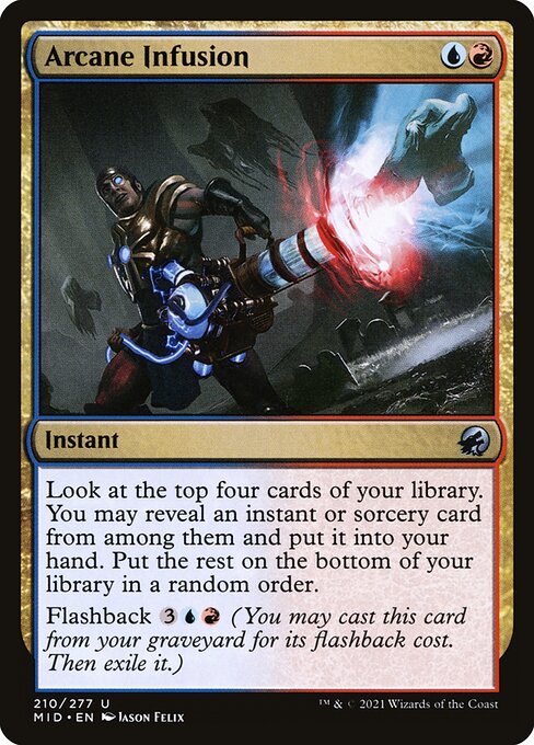 Arcane Infusion - Innistrad: Midnight Hunt - 210