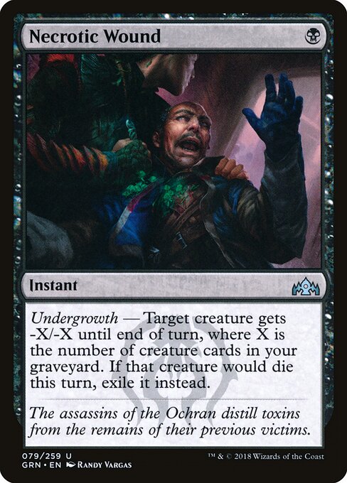 Necrotic Wound - Guilds of Ravnica - 79