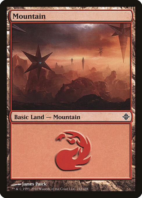 Mountain - Rise of the Eldrazi - 242