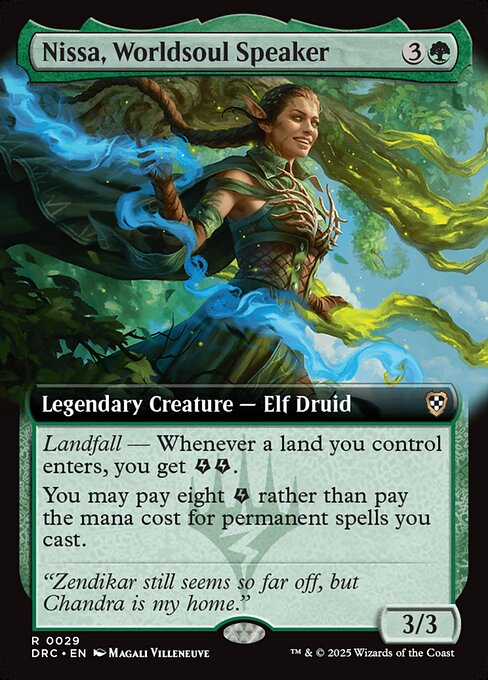 Nissa, Worldsoul Speaker - Aetherdrift Commander - 29