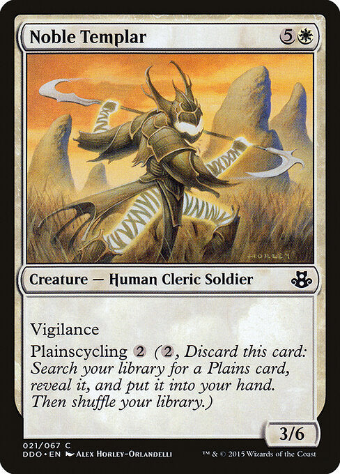 Noble Templar - Duel Decks: Elspeth vs. Kiora - 21
