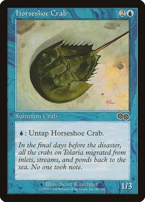 Horseshoe Crab - Urza's Saga - 80