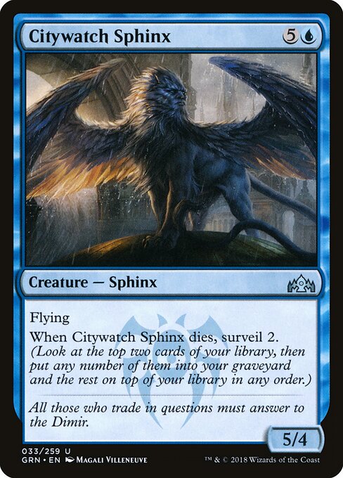 Citywatch Sphinx - Guilds of Ravnica - 33