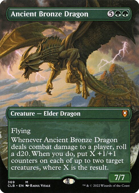 Ancient Bronze Dragon - Commander Legends: Battle for Baldur's Gate - 369