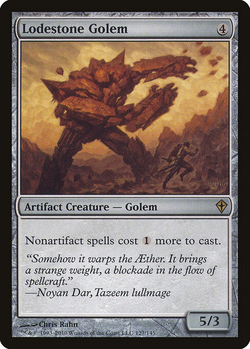 Lodestone Golem - Worldwake - 127