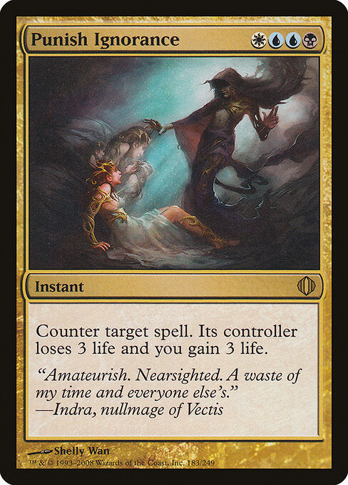 Punish Ignorance - Shards of Alara - 183