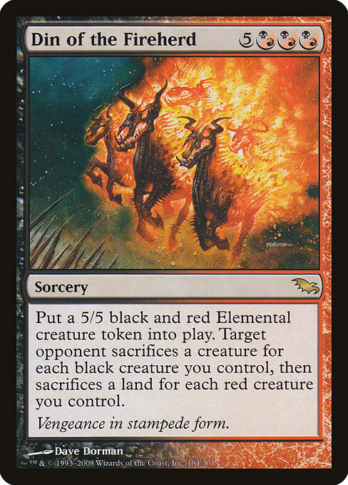 Din of the Fireherd - Shadowmoor - 184